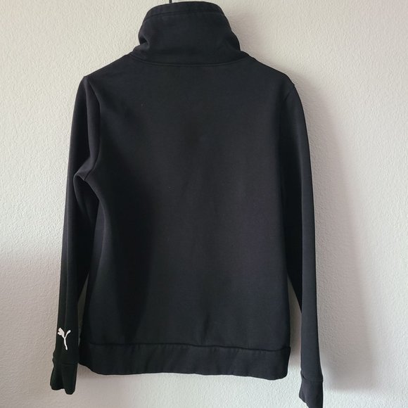 Puma Black Tradewind Pullover Sweatshirt Women's Size M - Picture 2 of 9